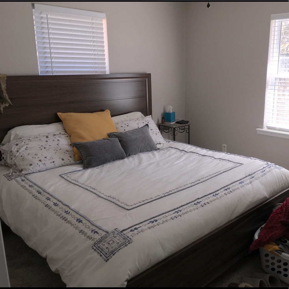 Anthropologie king duvet